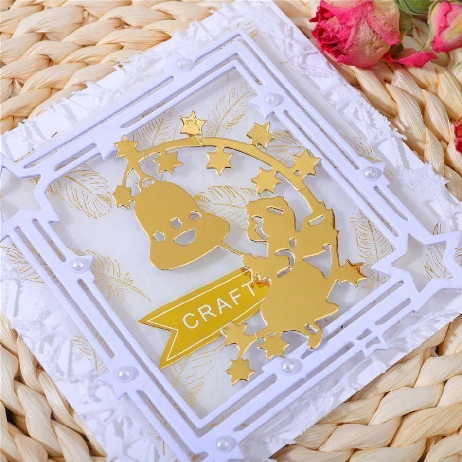 Schablonen: ENGEL MIT STERNE STANZSCHABLONE – Neu und originalverpackt aus Affoltern am Albis von scrapbooking