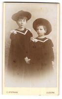 Fotografie C. Stephan, Luzern, Zwei Kind