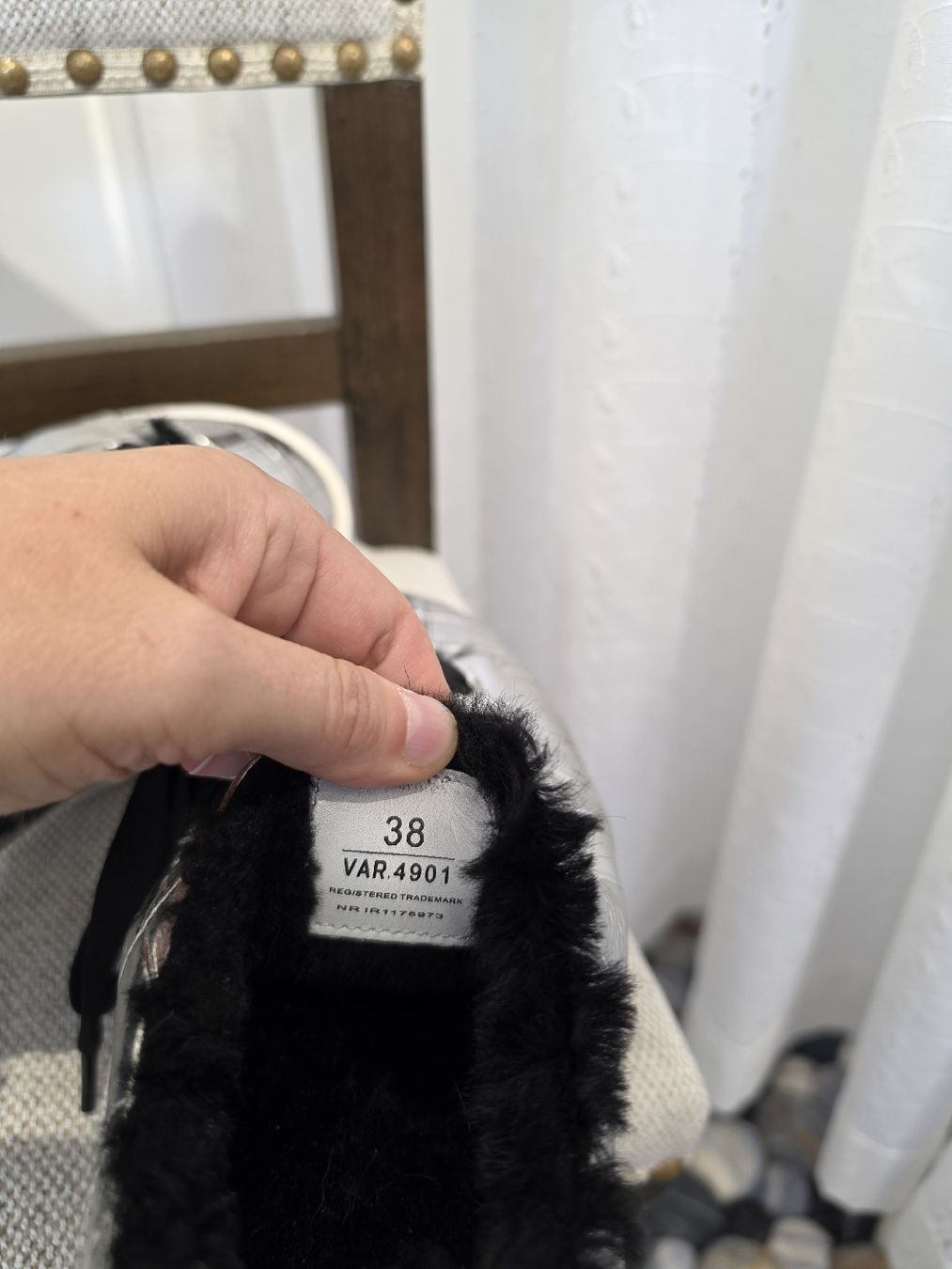 Premiata Damenschuhe: Sneakers PREMIATA silber Grösse 38 mit Futter – Gebraucht aus Adligenswil von FriedasWelt 3