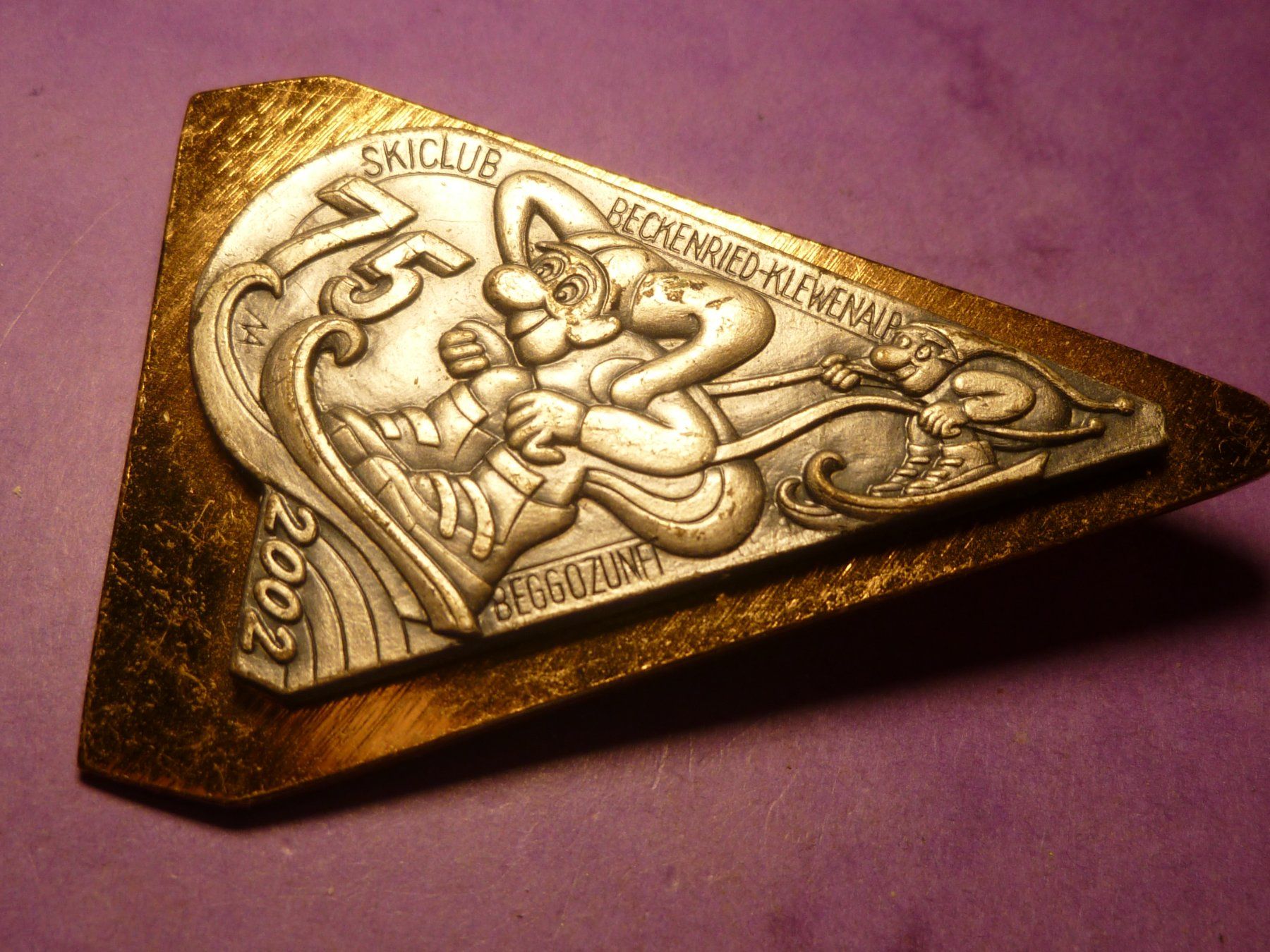 Plaquettes & Badges: BECKENRIED  2002 GOLD – D'occasion à Ried (Muotathal) par Mandarin02