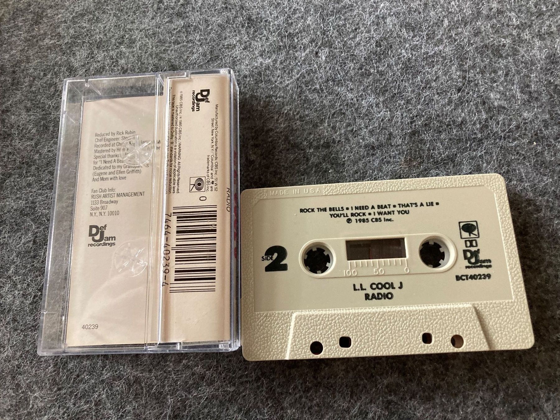 Musicassette: L.L. Cool J - Radio (MC) – Usato da Fribourg venduto da Karushi 4