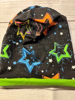 Sterne, Stern, Beanie, Wendemütze, Ökotex, Gr. 54 NEU