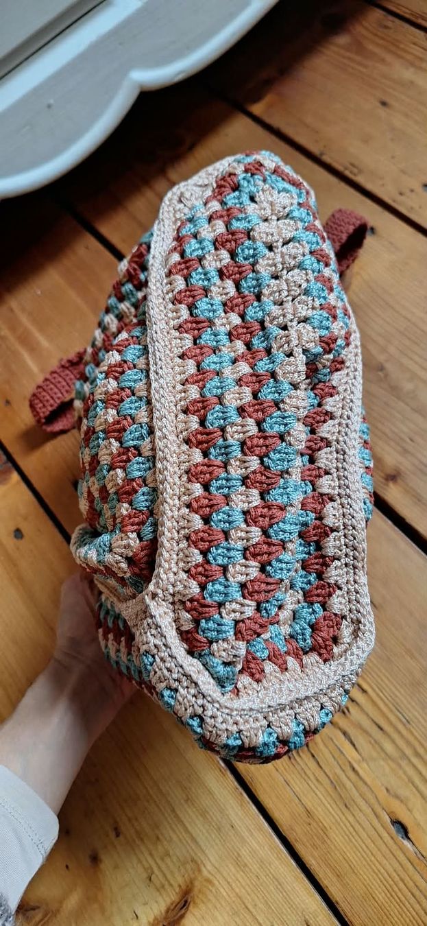 Borse da donna: Schöne handgemachte gehäkelte Tasche – Nuovo (secondo la descrizione) da Rüti ZH venduto da isa_5p2x 9