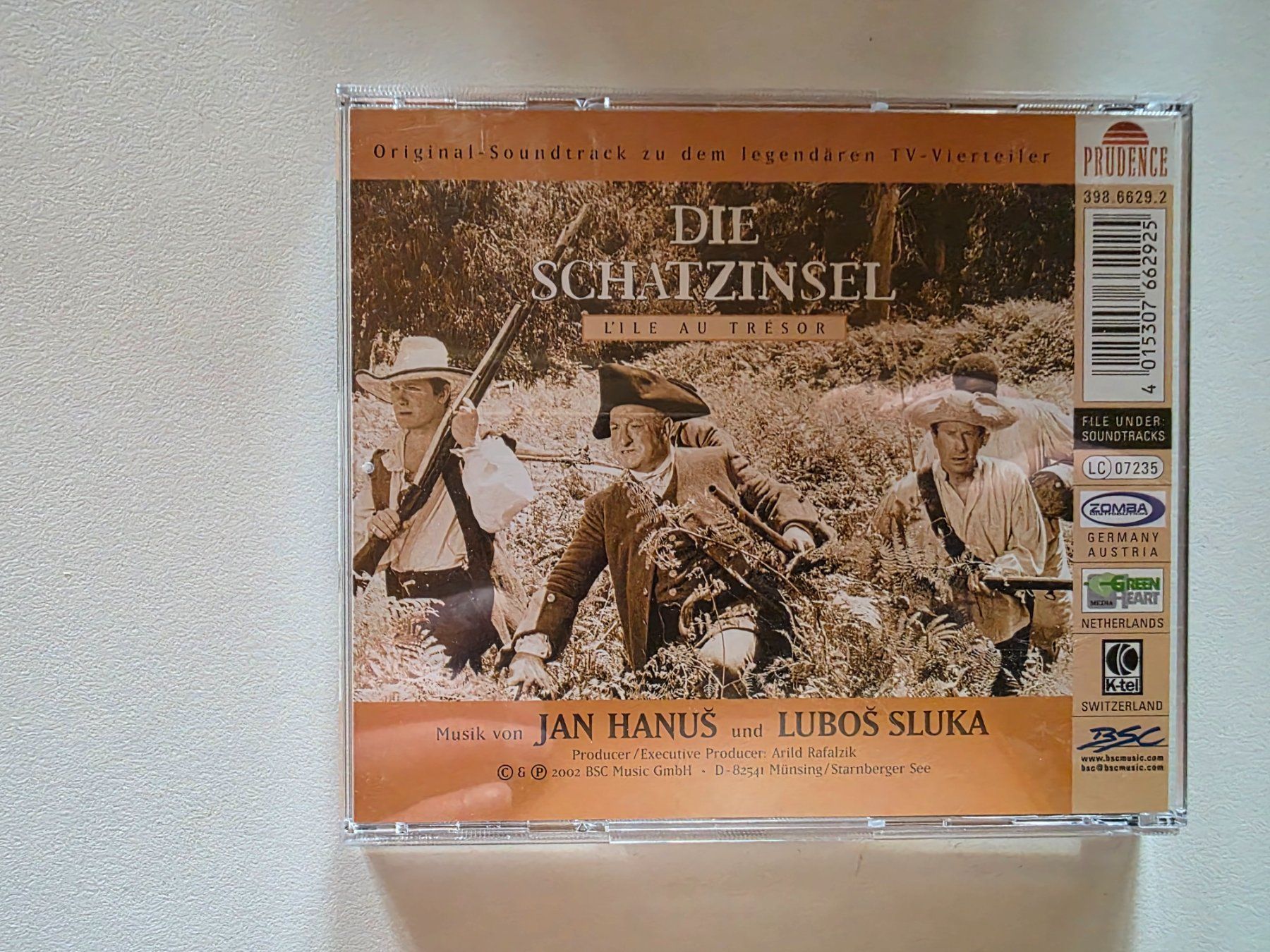 CDs: CD - Die Schatzinsel - Soundtrack - 2002 – Gebraucht aus Walterswil BE von Lonitti 2