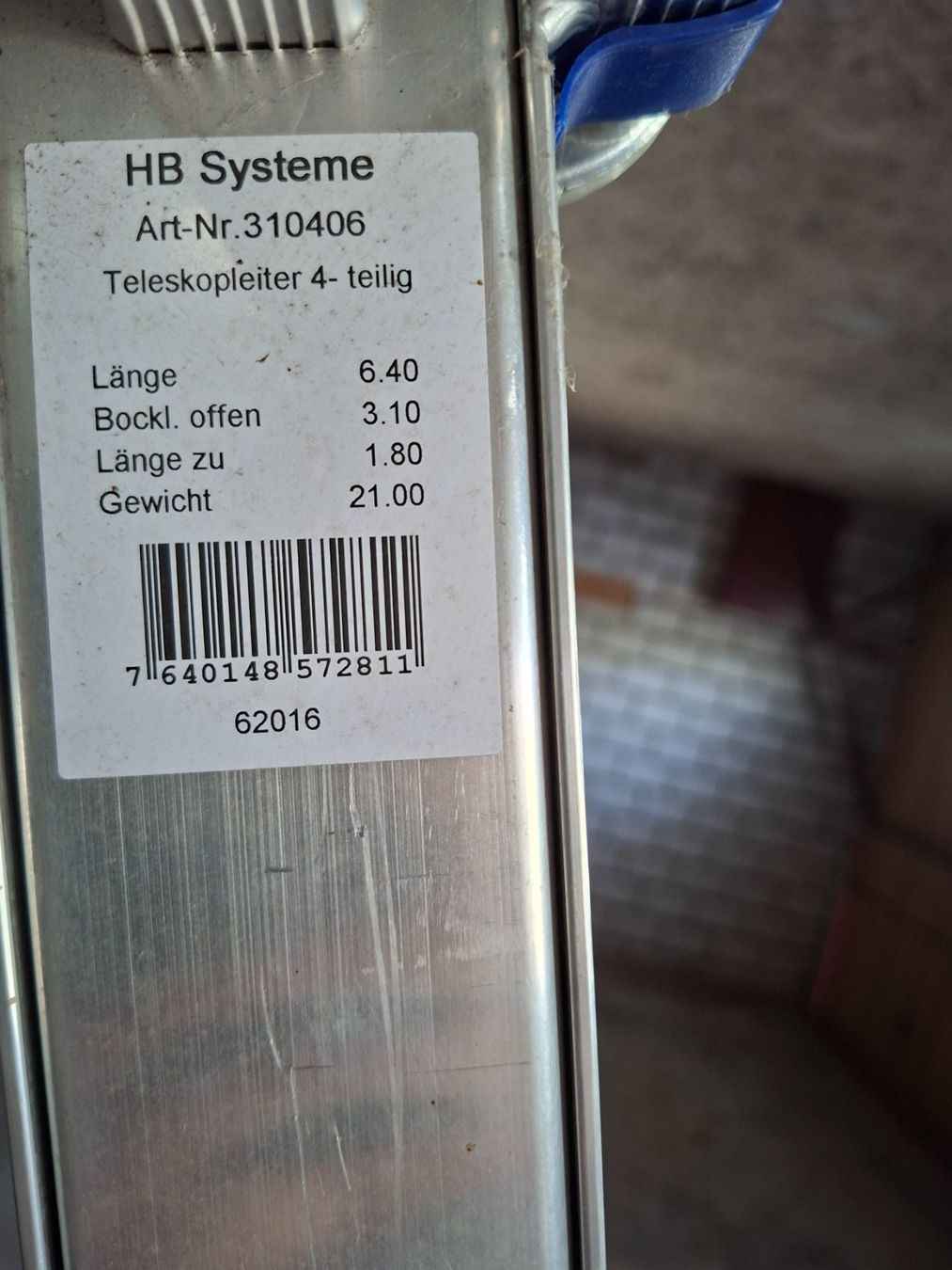 Leitern: Teleskopleiter/Bockleiter – Gebraucht aus Homberg b. Thun von dan_brd2 2