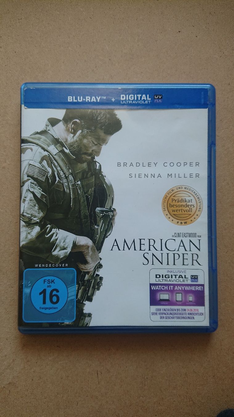 Tutti i DVDs: American Sniper Blu-Ray  – Usato da Chur venduto da FreakofRarity