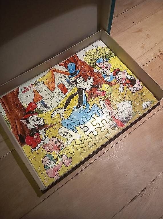 Disney Puzzle: 3 Puzzles für Kinder: Schneewittchen, Mickey Mouse, Wolf – Usato da Ebnat-Kappel venduto da blazzi 2