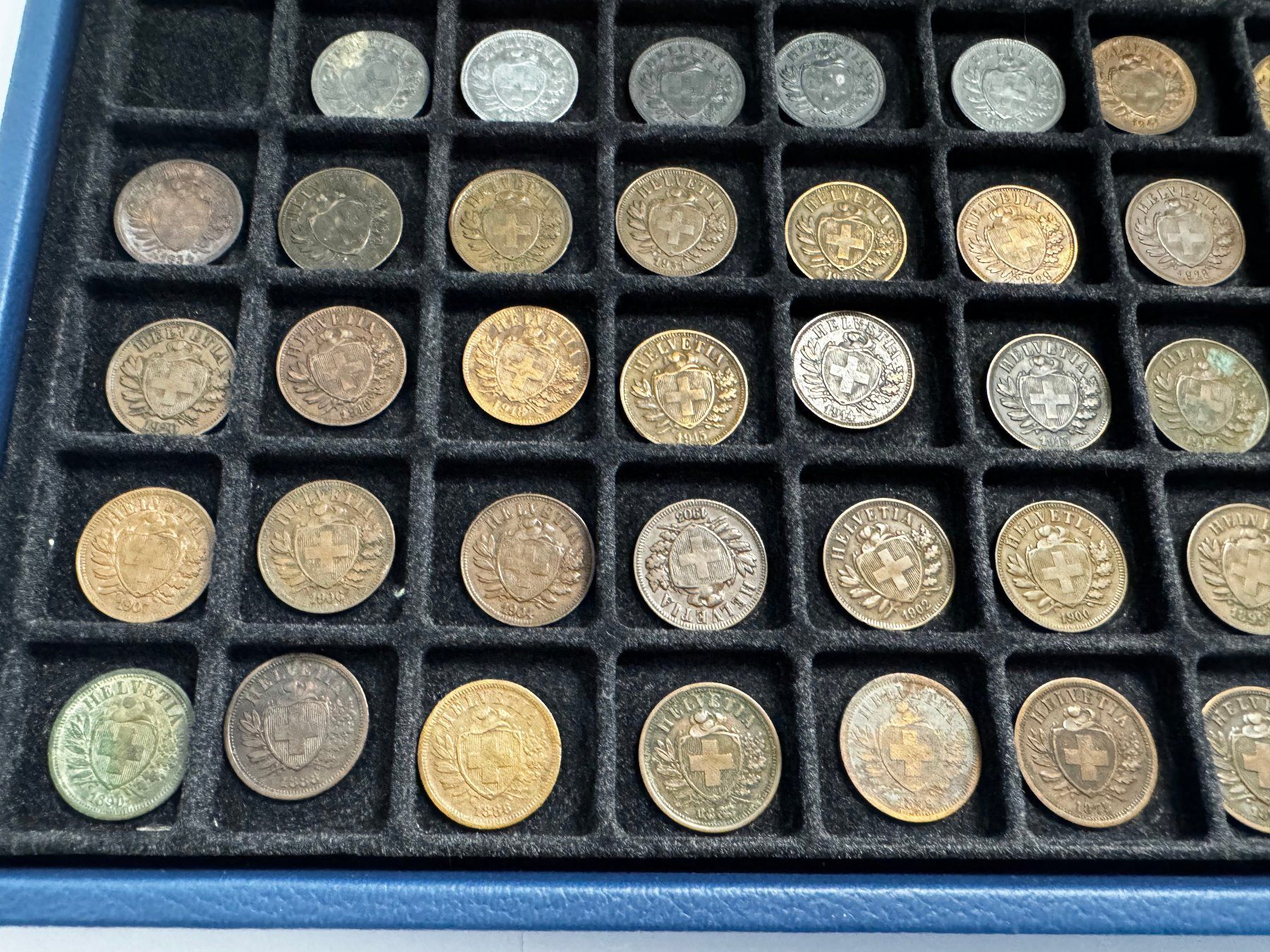 Tutti le monete: 2 Rappen Serie 1850 bis 1946 – Usato da Reitnau venduto da tb-muenzen 2