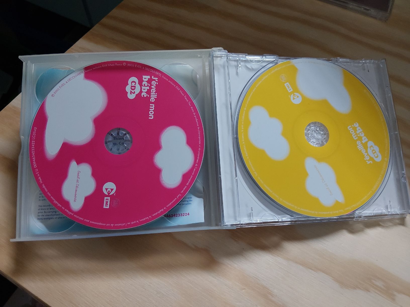 CD: 3 CD j'éveille mon bébé  – Usato da Grolley venduto da Montana78 2