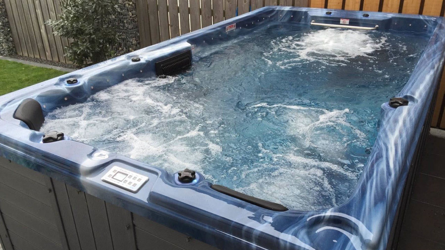 Piscine: Schwimm-SPA Bahamas Lara – Nuovo e nell'imballaggio originale da Grenchen venduto da Wellnesspools 1