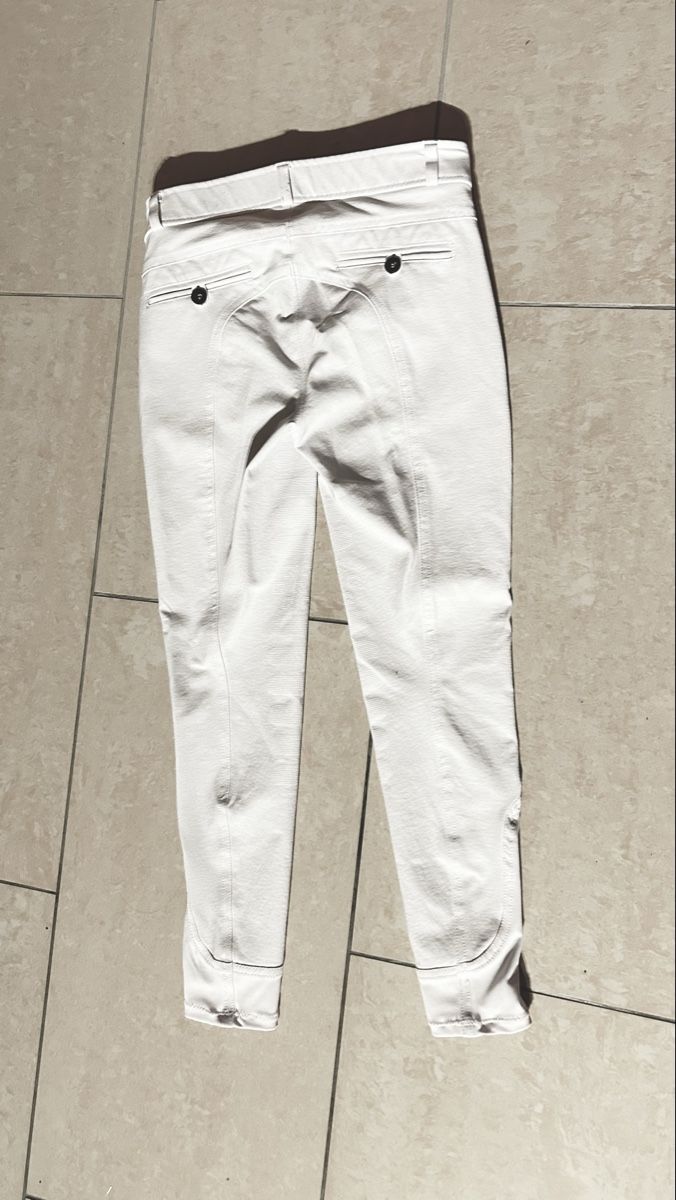 Hosen: Neue QHP Reithose Weiss Gr. 140 – Neu (gemäss Beschreibung) aus Amsoldingen von Jolly.79 1