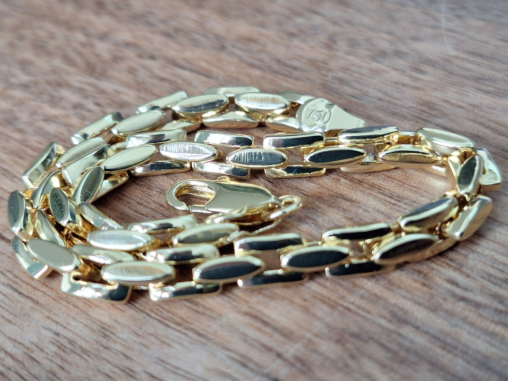 Armbänder & -reifen: Goldene Armkette ca. 20 cm lang  – Gebraucht aus Dornach von bals28 3