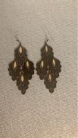 Elegante Ohrringe im Herbst-Look, filigranes Design!