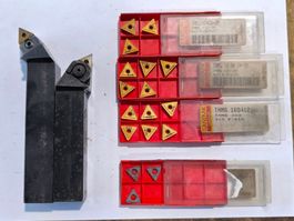2x Drehstahl / Wendeplattenhalter inkl. Platten (neu) MP091