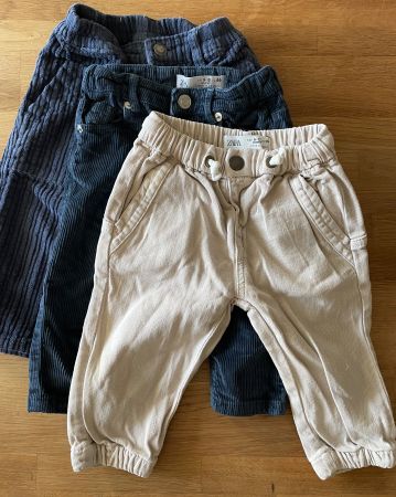 3x Baby hose Zara Gr. 80