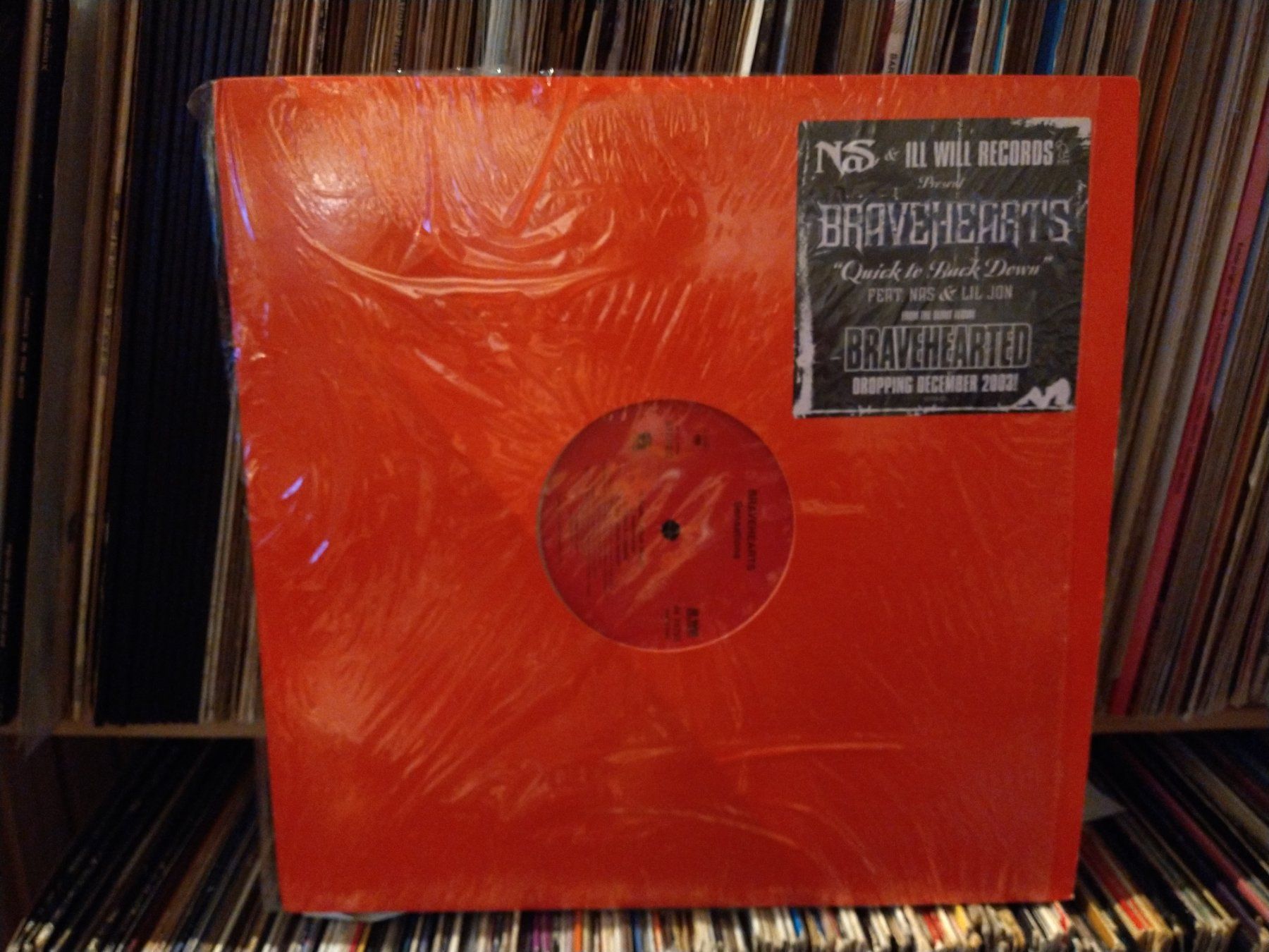 Schallplatten: Bravehearts "Quick to Back Down" Vinile + Nas e LilJon! – Gebraucht aus Wetzikon ZH von GUAIO