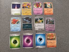 12x Pokémon Karten / Sammelkarten - neuwertig