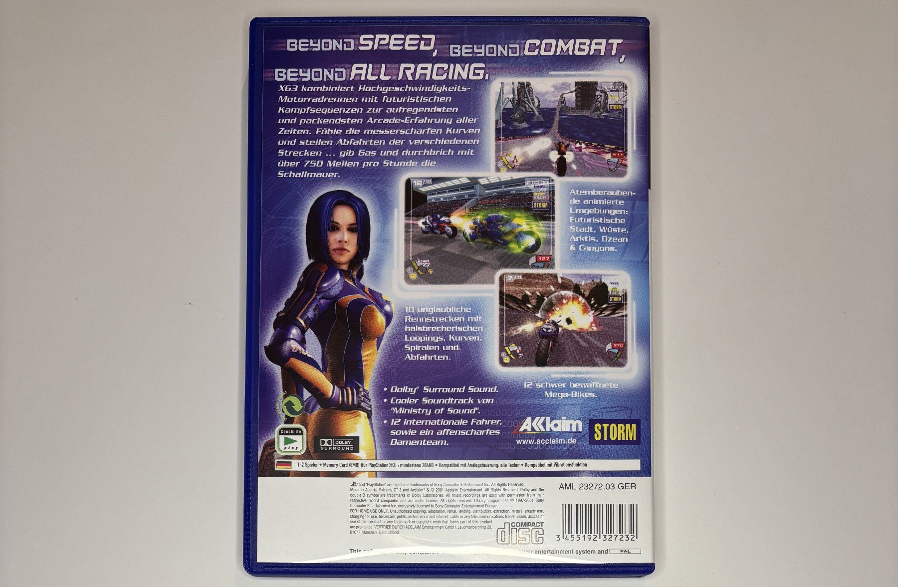 Giochi: PS2 - Extreme-G 3 – Usato da Allschwil venduto da Bullach 2