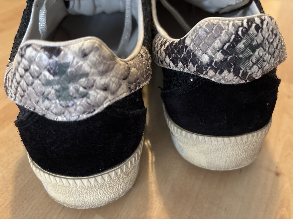 Scarpe da donna: PREMIATA Sneaker Gr. 40 Schwarz Glitzer Schlangenoptik  – Usato da langenthal venduto da rundholz7 3