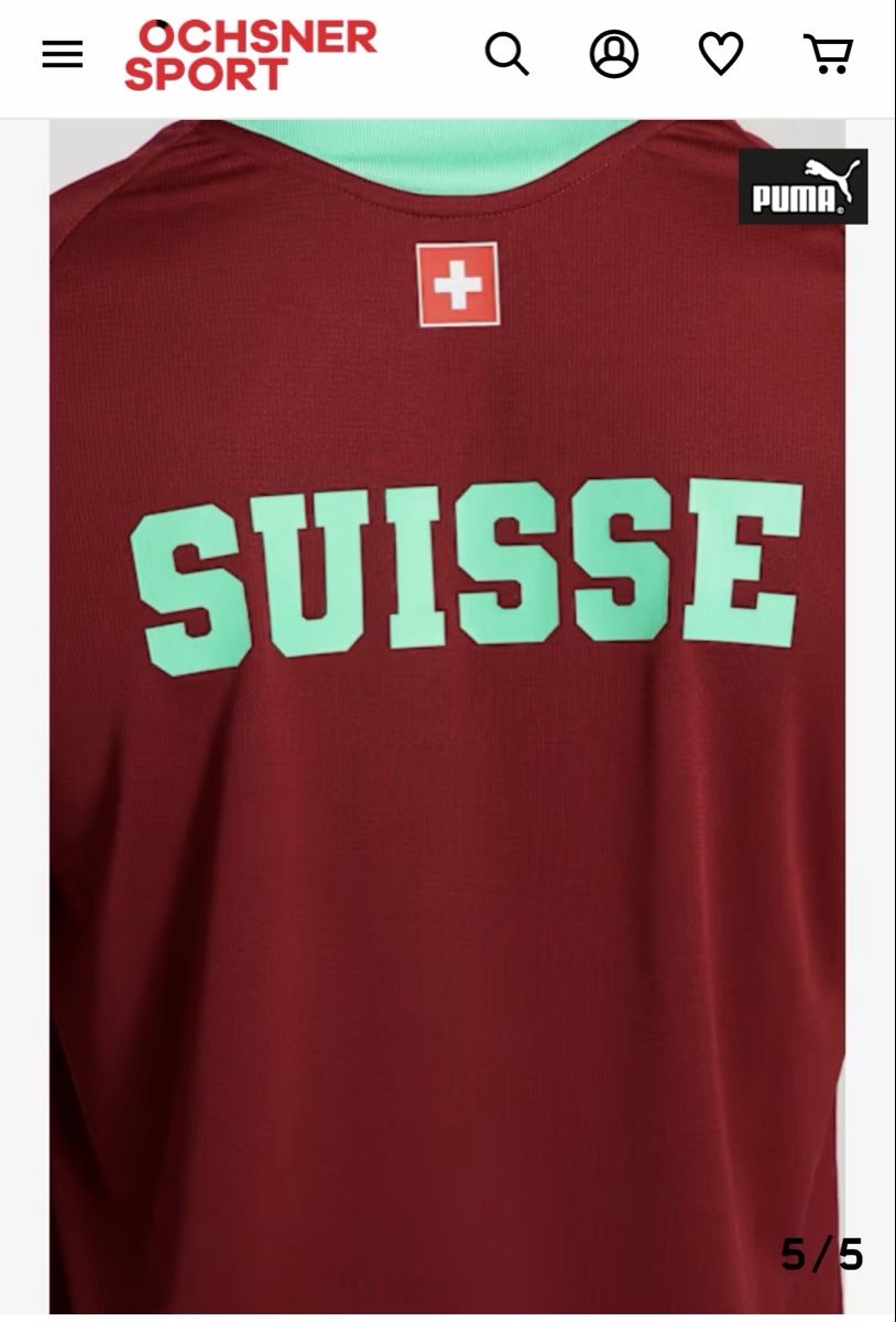 Schweizer Nati Canottiere & Pantaloni: 2 Schweizer Nati Trainingsshirts, NEU, ungetragen – Nuovo e nell'imballaggio originale da Biel/Bienne venduto da ArminGroner 1