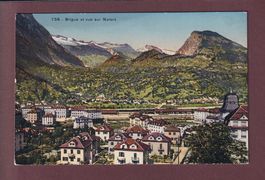 BRIGUE - Vue sur Naters