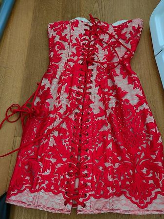 Corsage / Kleid / Cocktailkleid Gr. S