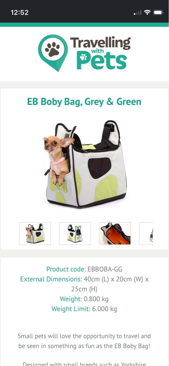 Borse: Small Pet Carrier – Usato da Küsnacht ZH venduto da duk_ws8q