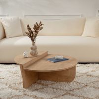 Couchtisch Eiche rund