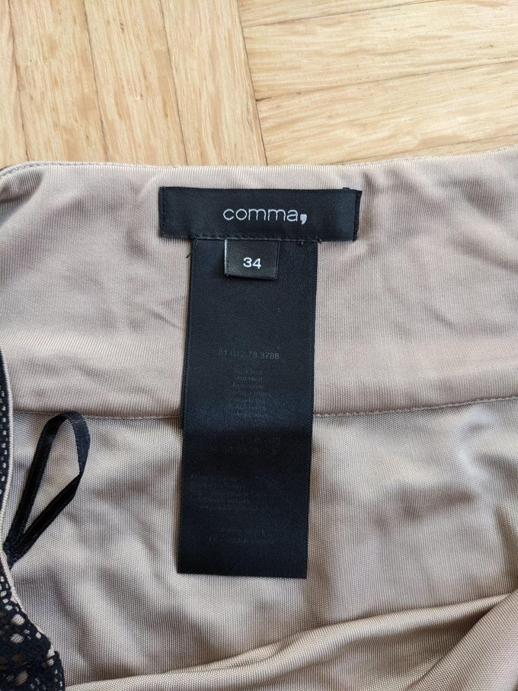 Comma Gonne: COMMA, Spitzenrock schwarz beige S – Usato da Lengnau AG venduto da Nathi88 4