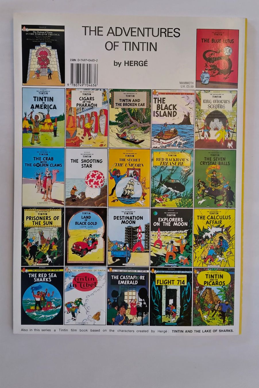 Fumetti: Tim und Struppi englisch - Red Rackham's Treasure  Softcover – Usato da Bellach venduto da JingleJerry 5