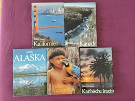 5 Silva Bücher von Alaska bis Südamerika