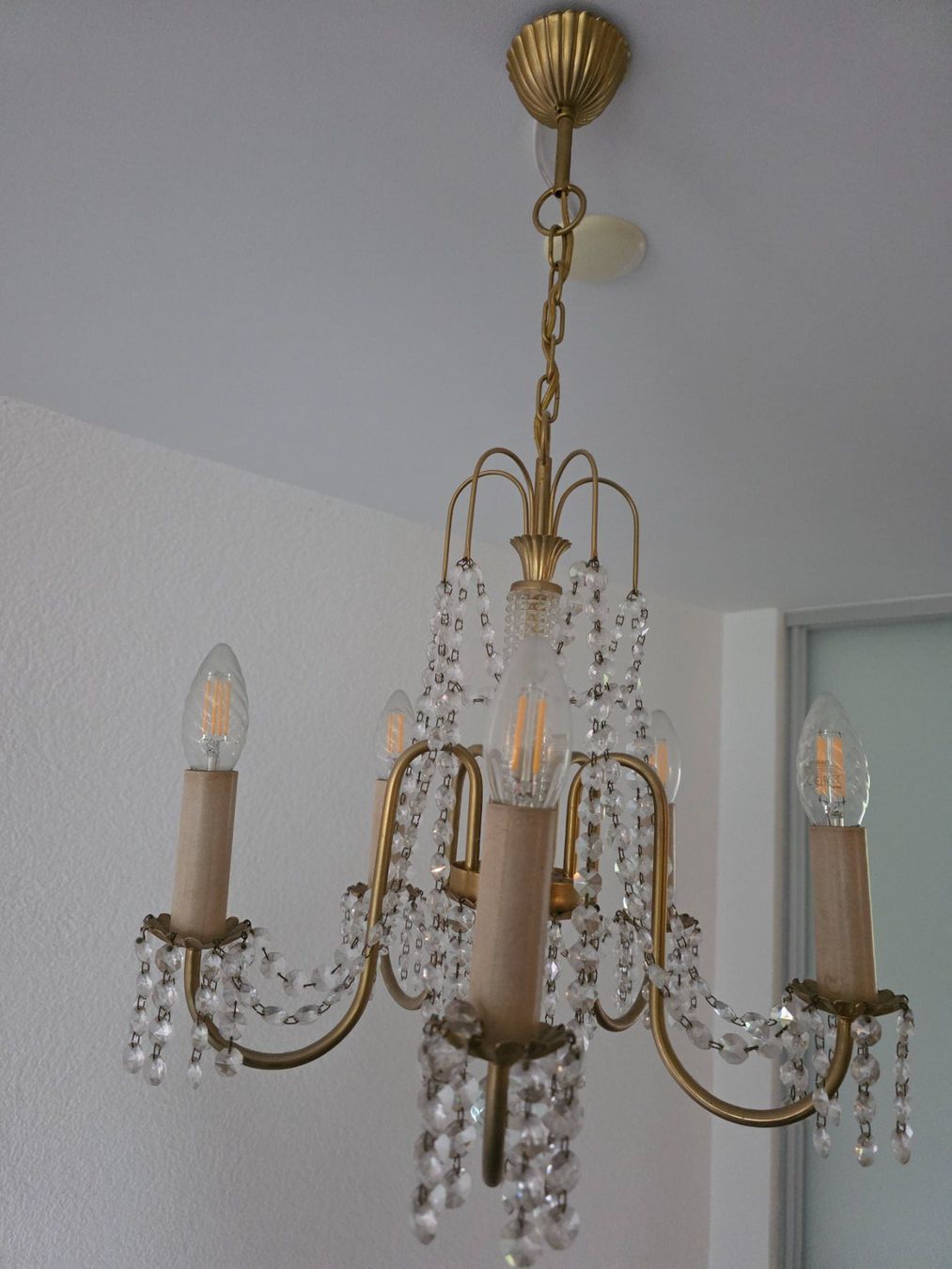 Lampadari & plafoniere: Deckenlampe Kristall Kronleuchter – Usato da Walterswil BE venduto da Lonitti 1