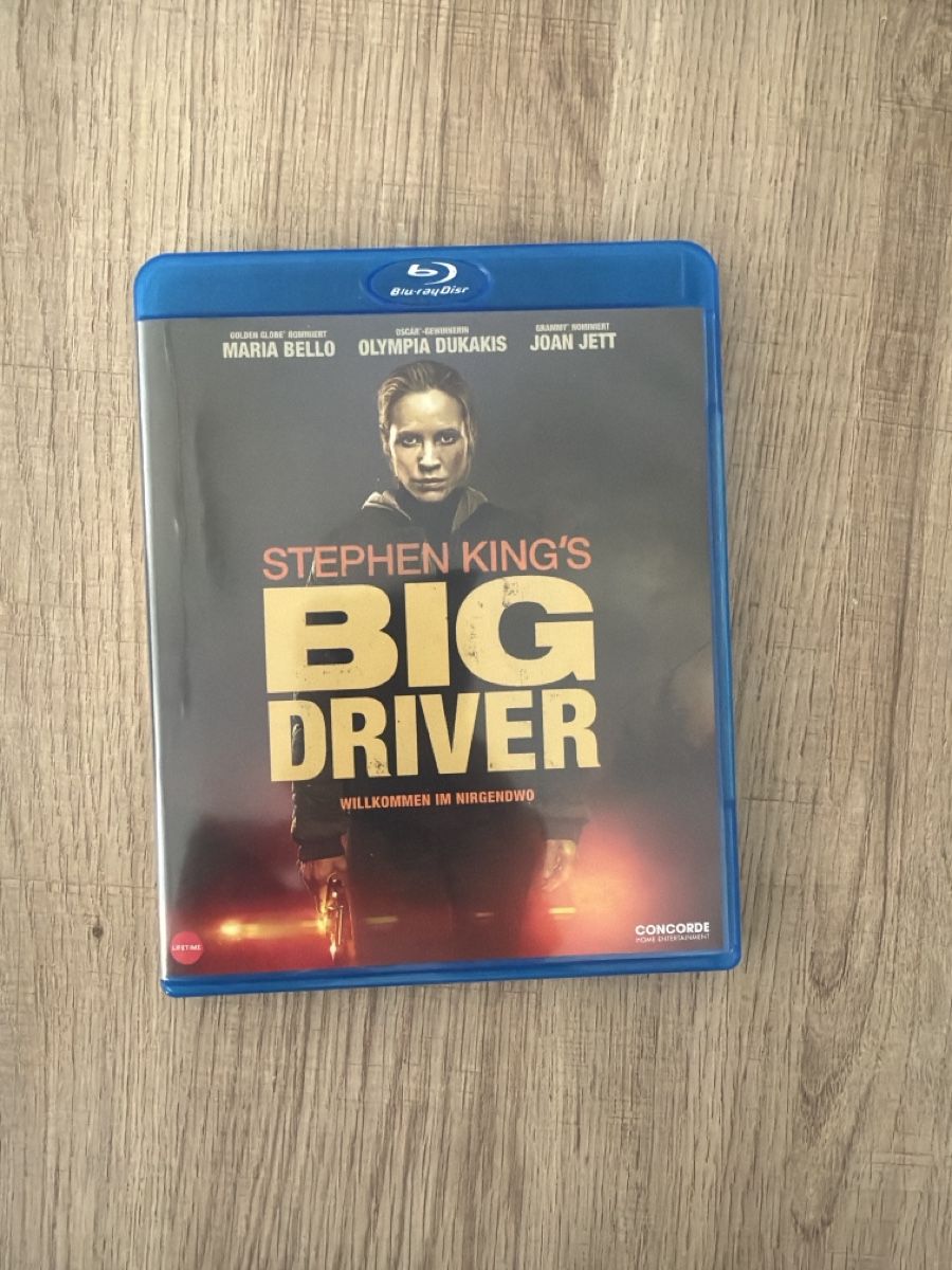 Tutti i DVDs: Stephen King - Big Driver (2014) BluRay – Usato da Hagendorn venduto da masterchieff