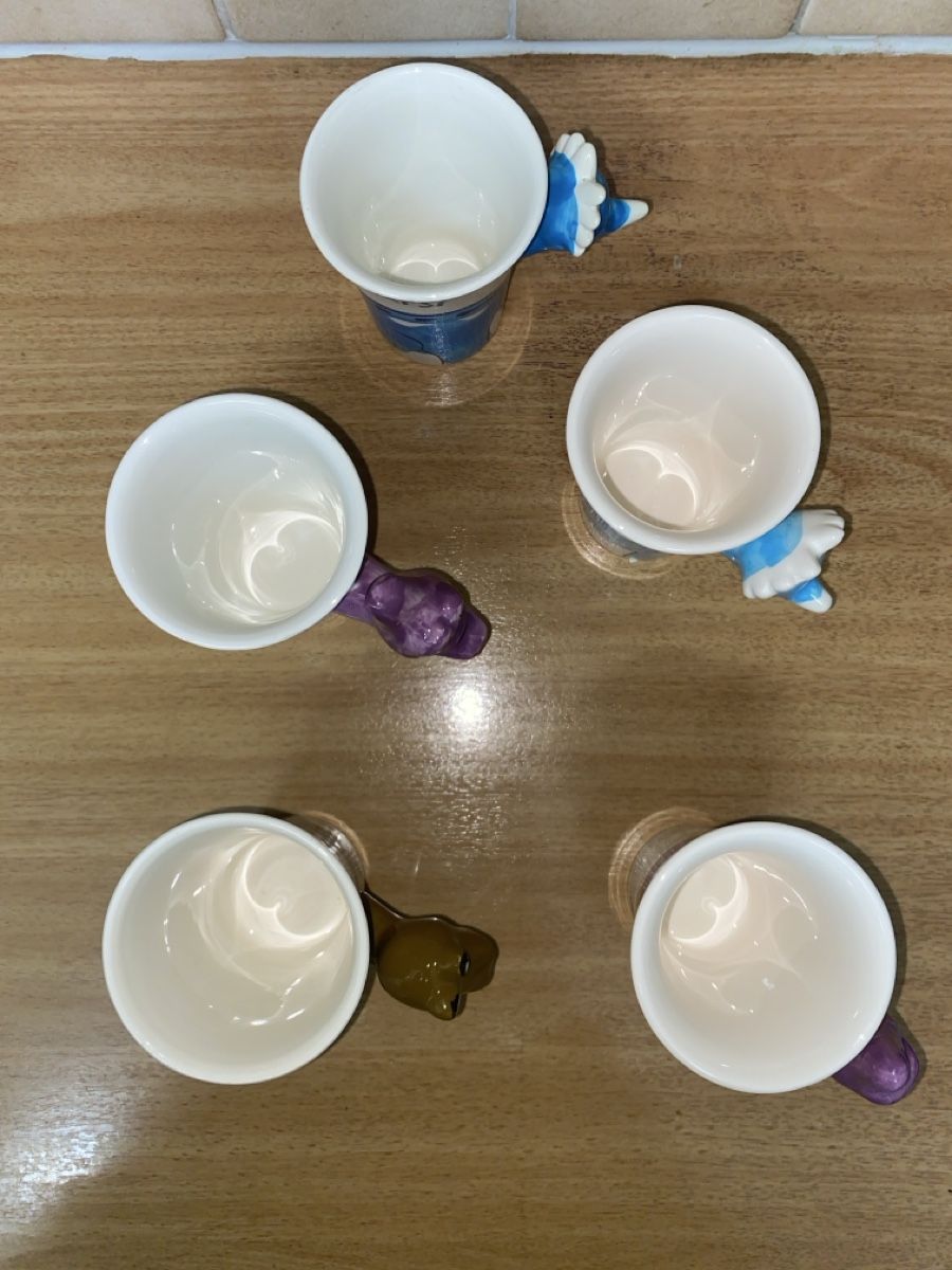 Tasses: 5 Dino Tassen – D'occasion à Wettingen par vpr_9gz6 1