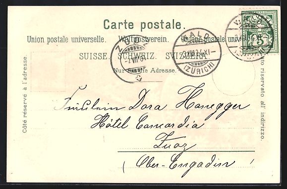 Cartoline postali: Litho Scheidegg b. Wald, Ortsansicht und – Usato da Berlin venduto da bartko-reher 1