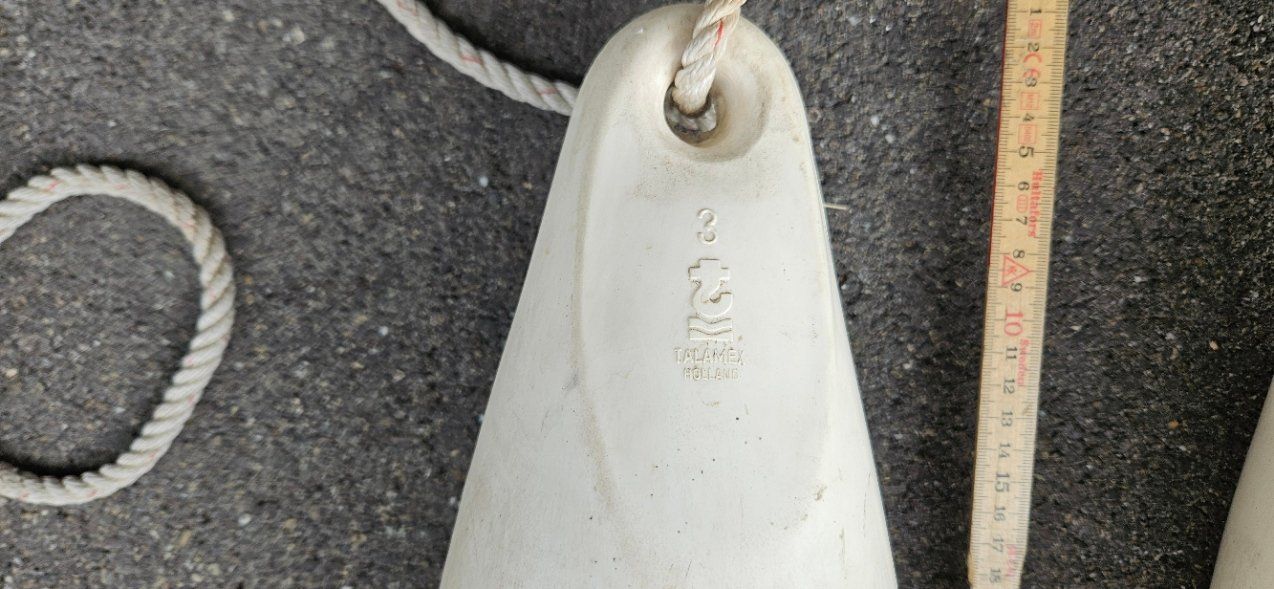 Barche: Fender in Tropfform No.3 – Usato da Stäfa venduto da Thomas-21 1