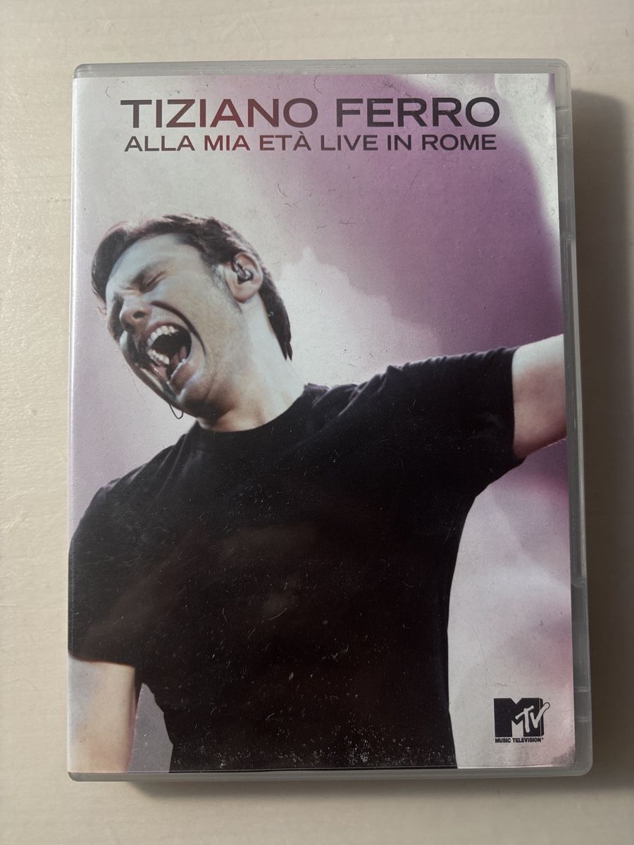Tutti i DVDs: Tiziano Ferro – Usato da Ruswil venduto da Slivio_