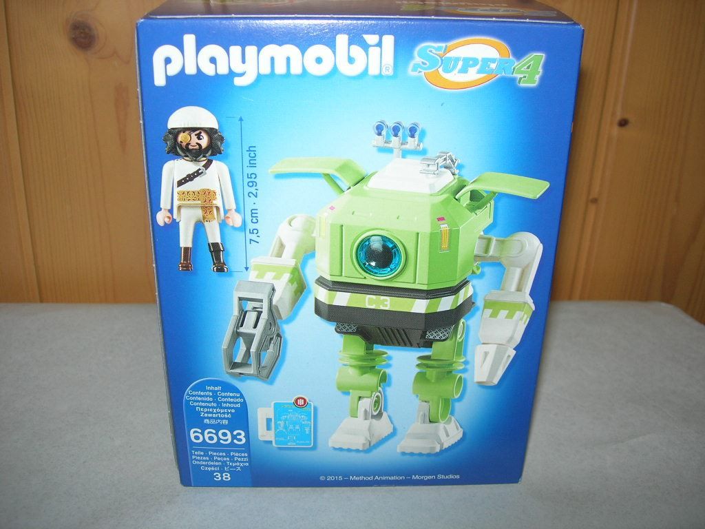Playmobil Giocattoli: Playmobil 6693  Super 4 -Roboter – Nuovo e nell'imballaggio originale da Hornussen venduto da Corvette- 2