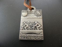Medaille M.C. Limpachthal Zuverlässigkeitsfahrt 1958