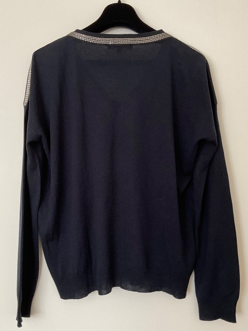 Maje Maglioni & Felpe: Maje 85% Seide 15% Wolle oversize Pullover Gr 2 NEUWERTIG – Nuovo (secondo la descrizione) da Urdorf venduto da alda02 4