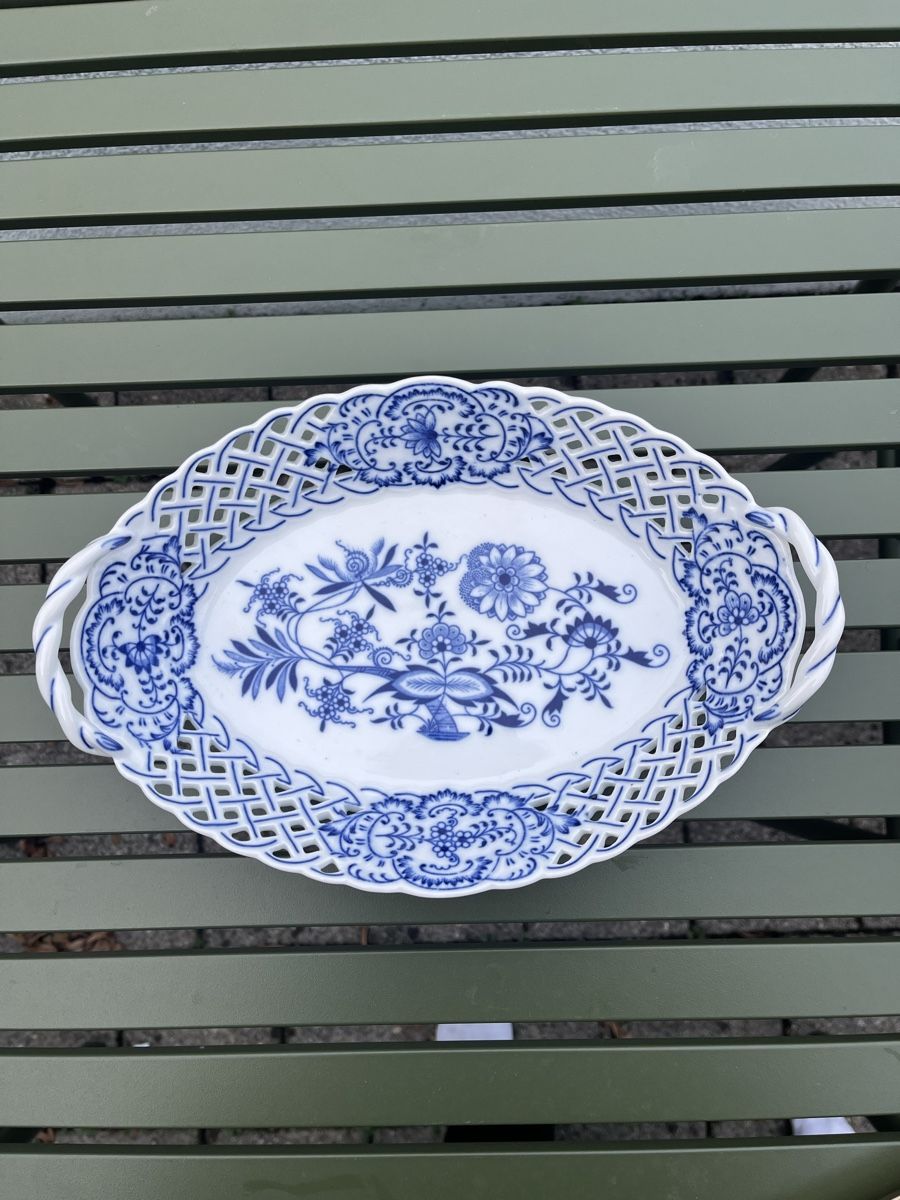 Servierplatten: Schale original Zwiebelmuster – Gebraucht aus Zürich von jalexandra6