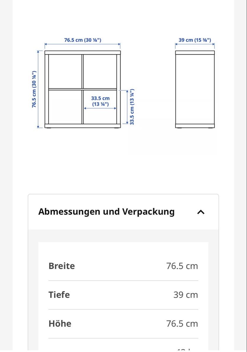 Ikea Scaffali: IKEA Kallax Regal weiss 4 Fächer gebraucht – Usato da Aesch ZH venduto da rori2000 1