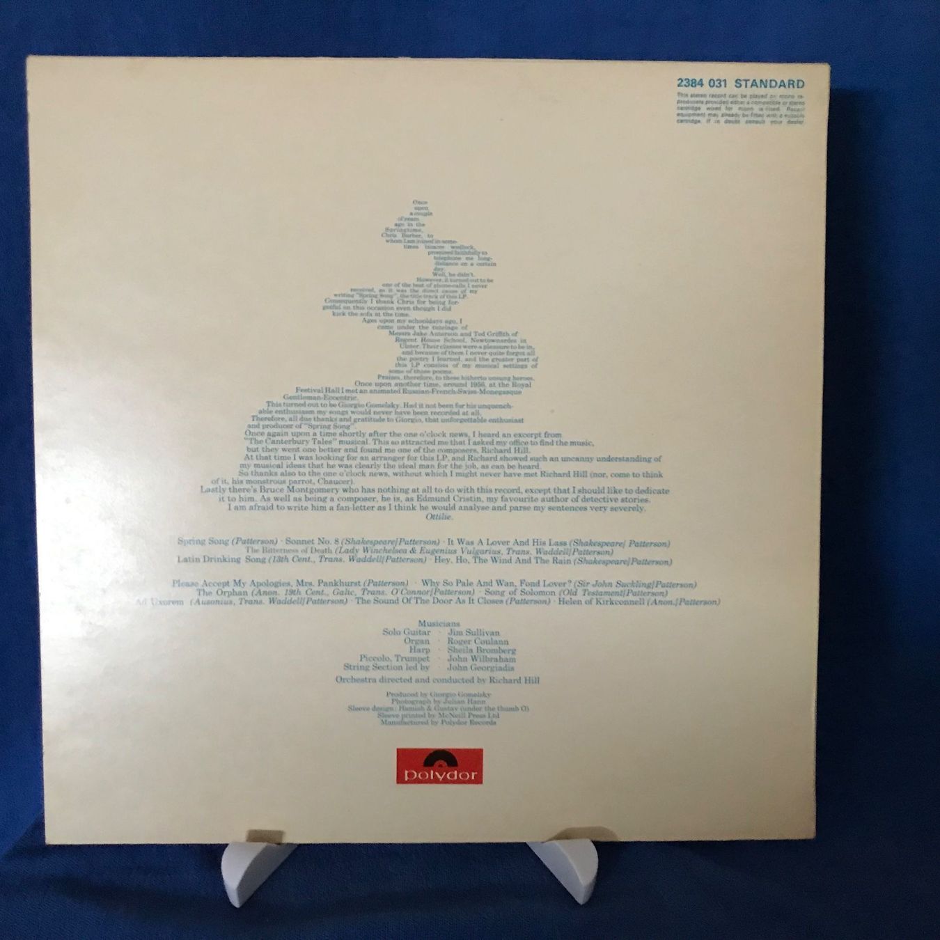 Vinyles: Ottilie Patterson - Spring Song – D'occasion à Aesch BL par BlueMusicRecords 1