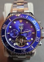 TEVISE Automatic Men’s Watch – Blue Dial – Stainless New 