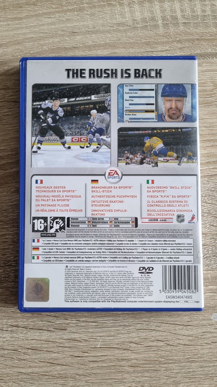 Giochi: NHL 06 PS2 – Usato da Hagenbuch ZH venduto da lecterr55 2