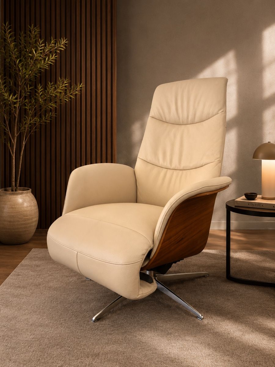 Livique Sessel: LIVIQUE  Design Relaxsessel EIGER – Leder – Neu (gemäss Beschreibung) aus Luterbach von tomxvi_99