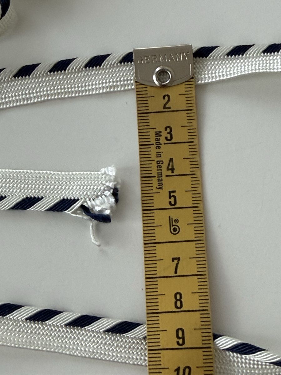 Tessuti: Blau-Weiss  Band 335cm lang – Nuovo (secondo la descrizione) da Winterthur venduto da tat_ky5h 1