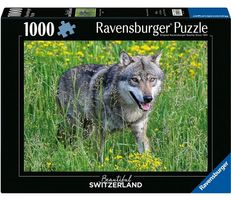 Ravensburger 1000 Teile Puzzle Wolf im Tierpark Goldau