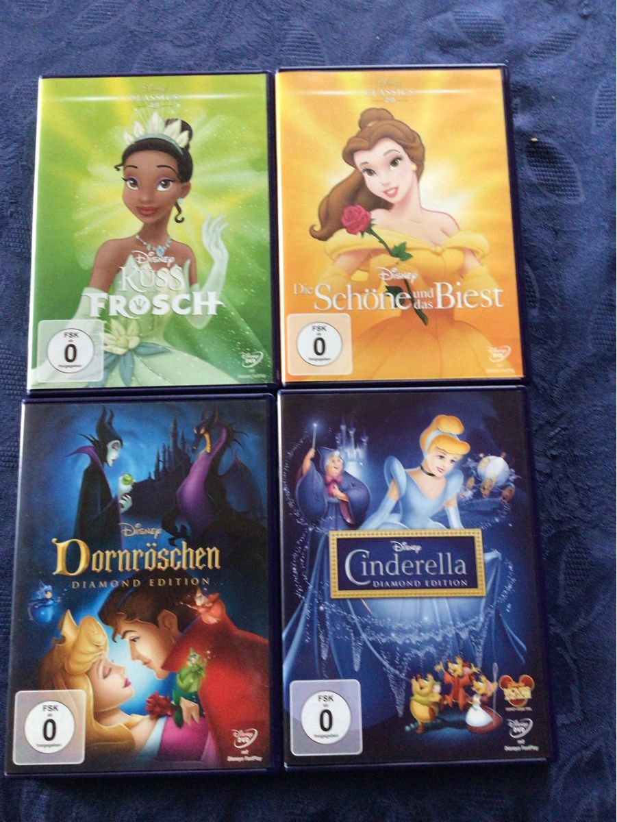 Alle DVDs: Disney DVD Klassiker Sammlung, 4 Stück – Gebraucht aus Oftringen von anbara