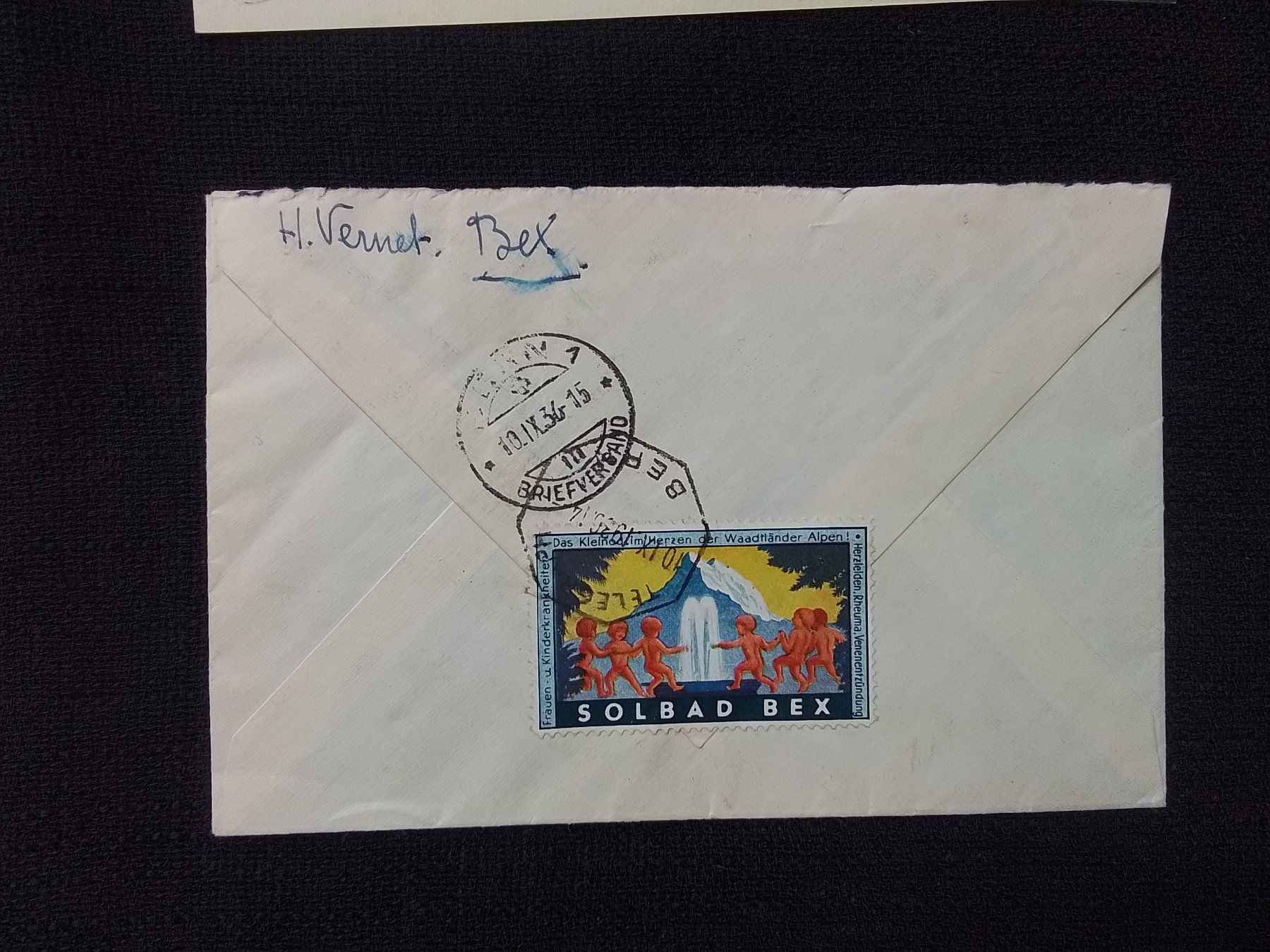 Tutti i francobolli: Lot 2 Flugpost ( 10 Belege ) – Usato da Reichenburg venduto da Pipo-67 7
